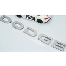 Dk Tuning Dodge Bagaj Gri Abs 3m 3D Yazı Logo Amblem