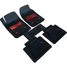 Opel Mokka 2021-2022 3D Negro Ica Kırmızı Oto Paspas