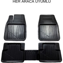 Seat Ibiza 2009-2014 Badem 3D Bern Siyah Oto Paspas