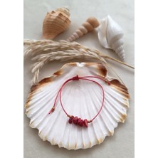 HD Marketim Bileklik Doğal Taş Bileklik Mercan Ayarlanabilir Kadın Bileklik Çakra Yogo