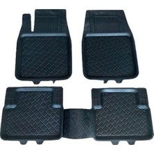 Honda Jazz 2 2009-2014 Plus Havuzlu Siyah Oto Paspas