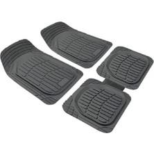 Tofas Serçe Uyumlu Universal Oto 3D Havuzlu Paspas Takımı Siyah Ön Arka