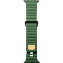 Lopard Apple Watch Ultra - Ultra 2 49MM Şeritli Silikon Kordon Krd-73