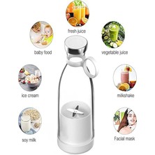 Taşınabilir Mini Blender Beyaz