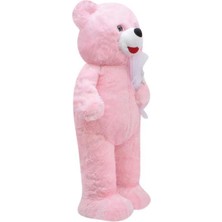 Packt Mall Ayakta Ayı 93 cm Pembe Pelüş Ayı Sevgiliye Hediye
