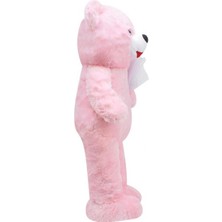 Packt Mall Ayakta Ayı 93 cm Pembe Pelüş Ayı Sevgiliye Hediye