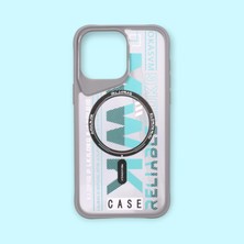 Turkuaz Dijital Pazarlama iPhone 15 Pro Baskılı Darbe Önleyici Lüks Silikon Kılıf