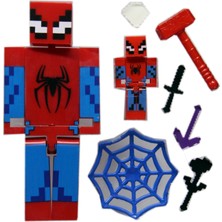 Minecraft, Spiderman Figür, Oyuncak, Kaliteli, Her Yaş Grubuna Uygun
