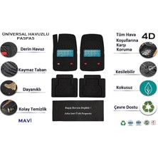 Dacia Duster 2 Wd (4x2) 2022 4d Havuzlu Yeni Nesil Universal Paspas Mavi