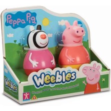 Nessi World WE000000 Weebles Peppa Pig Ikili Paket - 7666 +18 Ay