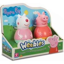 Nessi World WE000000 Weebles Peppa Pig Ikili Paket - 7666 +18 Ay