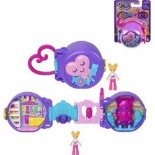 Polly Pocket Nessiworld   HRD73 Polly Pocket Sevimli Hayvancık Temalı Mini Oyun Setleri