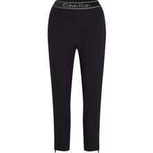 Kadın / Kız Marka Logolu Elastik Bel Bantlı Günlük Kullanıma Uygun Siyah Eşofman Altı 00GWF4P604-BAE