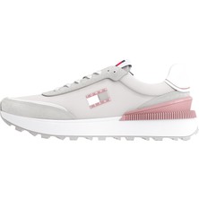 Tommy Hilfiger Kadın / Kız Marka Logolu Günlük Kullanıma Uygun Gri Sneaker EN0EN02511-P06