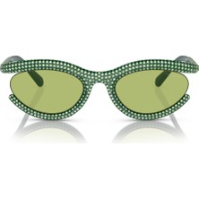 Swarovski SK6006 Oval Yeşil Kadın Güneş Gözlüğü