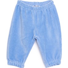 HelloBaby Basic Lastikli Kadife Eşofman Alt Erkek Bebek