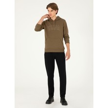 U.S. Polo Assn. Normal Bel Slim Fit Siyah Erkek Eşofman Altı G081SZ0OP.000.1926913