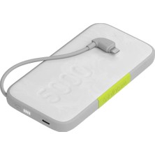 By Harman - Instantgo Powerbank 5000 Mah, Lightning, Beyaz