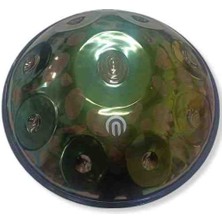 Arsha Profesyonel Grade A Titanium Handpan 9 Nota Re Minör