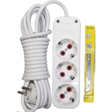 Kablo Priz 5 Metre 3 Lü