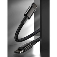 100W Ultra Hızlı USB C To USB C Şarj Kablosu Typce To Typce Şarj Data Kablosu