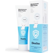 Docho Vitamin ve Mineral içerikli Malt Yavru Kedi Macunu 100 GR