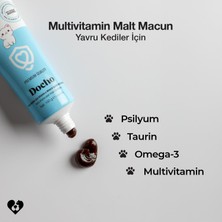 Docho Vitamin ve Mineral içerikli Malt Yavru Kedi Macunu 100 GR