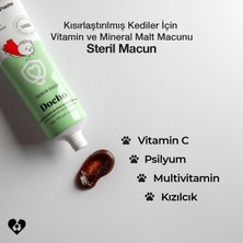 Docho Mineral ve Vitamin Destekli Malt Kısırlaştırılmış Kedi Macunu 100 GR