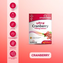 Ultra Cranberry Büyük Meyveli Vaksiniyum İçeren Takviye Edici Gıda 30 Tablet