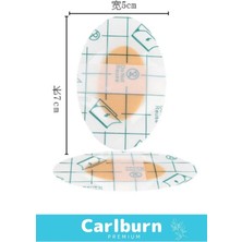 Carlburn Su Kaçırmaz Yumuşak Bebek Banyo Kulak Koruyucu Şeffaf Bant 10 Adet