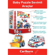 Özel Üretim Zeka Geliştirici Eğitici Çocuk El Göz Koordinasyonu Baby Puzzle Sevimli Araçlar