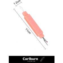 Carlburn Özel Üretim Çok Fonksiyonlu Ergonomik Tasarım Pratik Hızlı Dikiş Sökme ve Iğne Iplik Seti 2 In 1