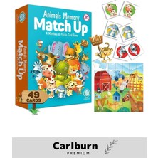 Özel Üretim Zeka Geliştirici Eğitici Çocuk El Göz Kordinasyonu Animals Memory Match Up