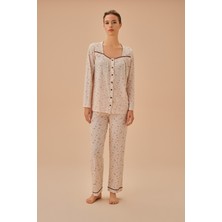 Suwen Young Mother Maskülen Pijama Takımı