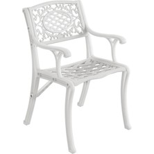 IVF Cunda Model Ferforje Görünümlü Plastik Sandalye