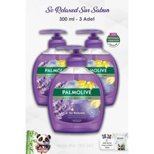 Palmolive 3'Lü Set Palmolive Aroma Sensations So Relaxed Sıvı Sabun 300 Ml Ve Rosıe