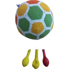 Mor Kadife 23 cm Knit Ball