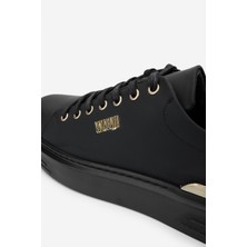 Valmenti Erkek Deri Siyah Sneakers & Spor Ayakkabı 352 21223 Erk Ayk SK24-25 Sıyah Mat
