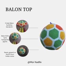 Mor Kadife 23 cm Knit Ball