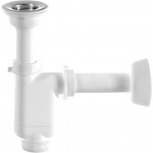 Creavit Plastik Taslı Lavabo Sifonu