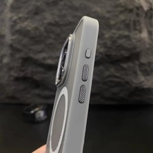 OSG iPhone 11 Uyumlu Lens Koruma Hediyeli Magsafe  Destekli Buzlu Premium Lüx Kılıf