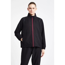 Lescon Kadın Fermuarlı Sweatshirt 24N-2140