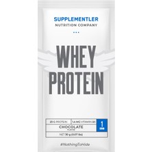 Supplementler Whey Protein 30 gr Tek Kullanımlık 20 Adet - Çikolata