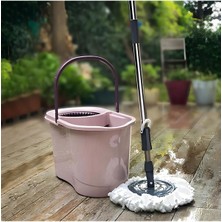 Mediterian Tekerlikli Temizlik Seti Temizlik Kovası