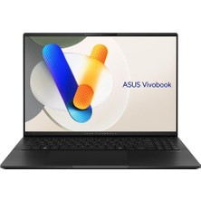 Asus Vivobook S 16 – 16" OLED 3.2k Business Laptop Intel Core Ultra 9 185H Intel Arc Graphics 16GB LPDDR5X Ram 1tb Pcle 4 SSD Win 11 Home Siyah