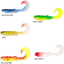 Remixon Buster Curtail 10.5cm (5 Adet) Yellow Red-Standart