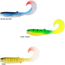 Remixon Buster Curtail 10.5cm (5 Adet) Yellow Red-Standart