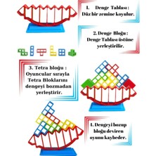 thinkmaster Tetra Kule Denge Oyuncağı Eğitici Kutu Oyuncak Tetris Kule Tetra Tower