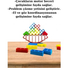 thinkmaster Tetra Kule Denge Oyuncağı Eğitici Kutu Oyuncak Tetris Kule Tetra Tower