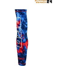 Fujin Pro Angler Arm Sleeve Kolluk Red Reef